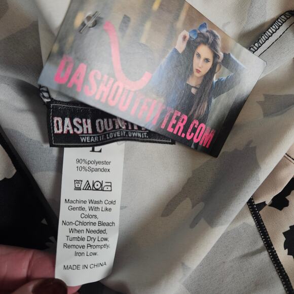 NWT Sexy Leopard Satin Feel 2 Piece Pajama Set Sz L - Picture 7 of 9